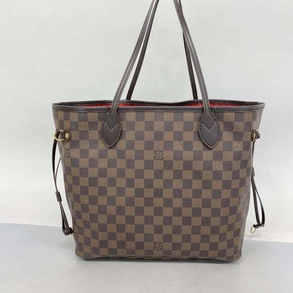 LOUIS VUITTON Authentic Brown Damier Neverfull MM Tote Bag - Picture 13 of 13